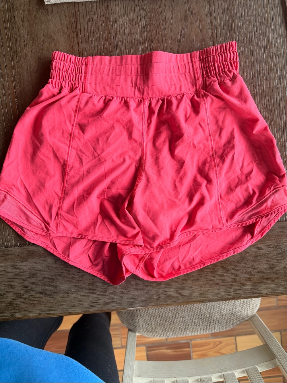 lululemon athletica Coral-Pink High-Waist Athletic Shorts